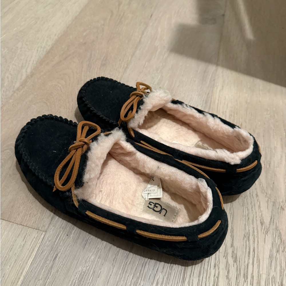 UGG Dakota Black Slippers